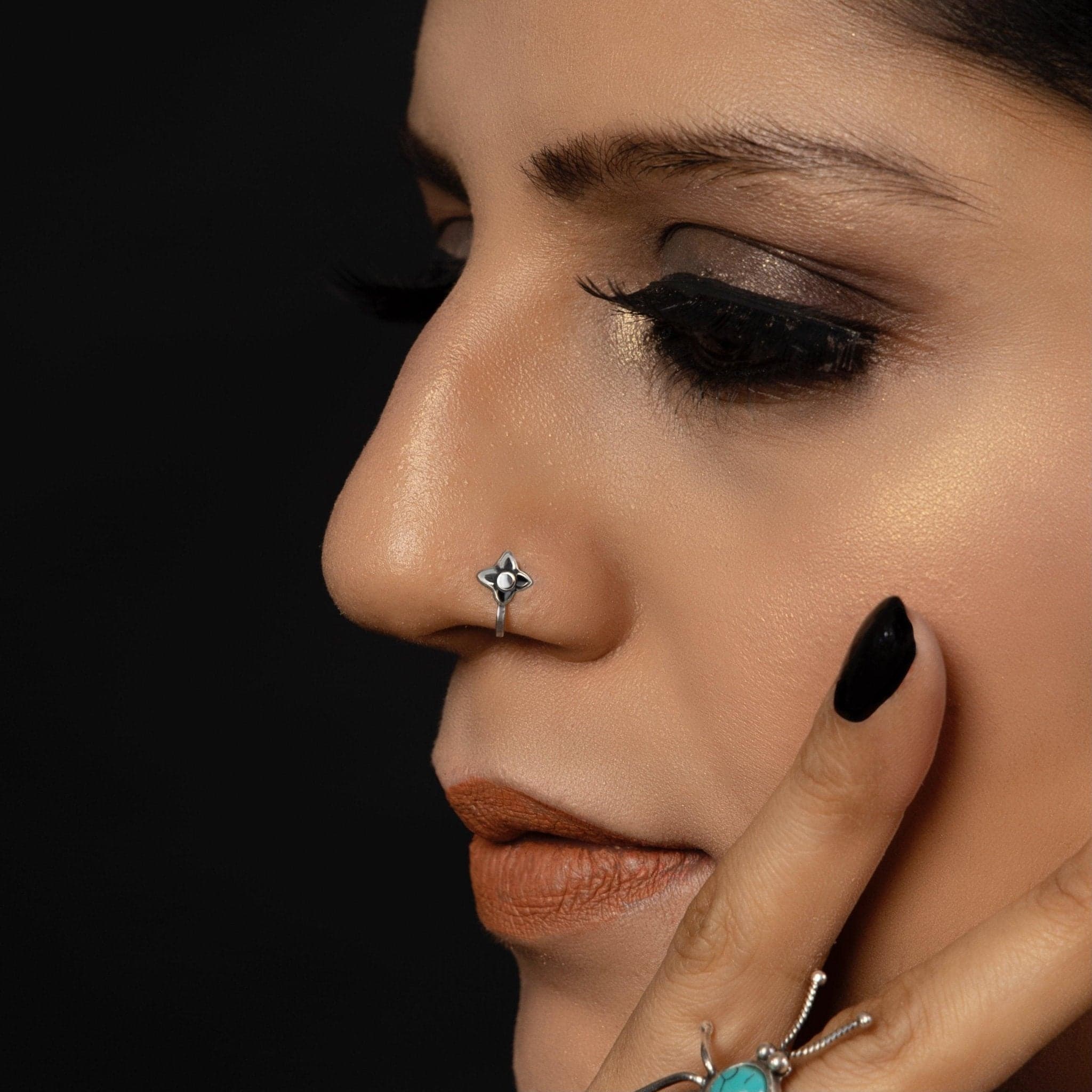 Clove Nose Pin (wire or Clip-on)