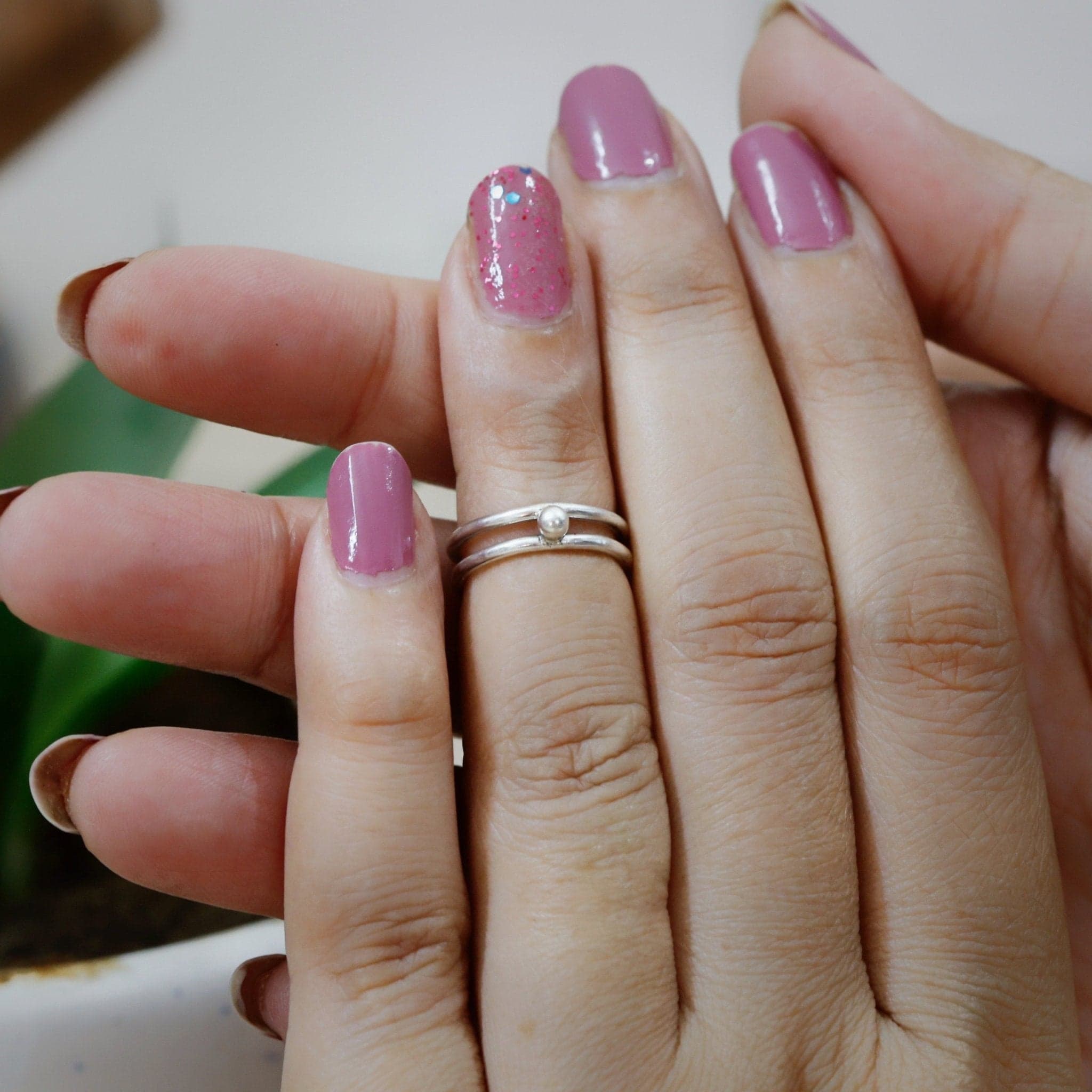 Dot-Duo Stackable Ring