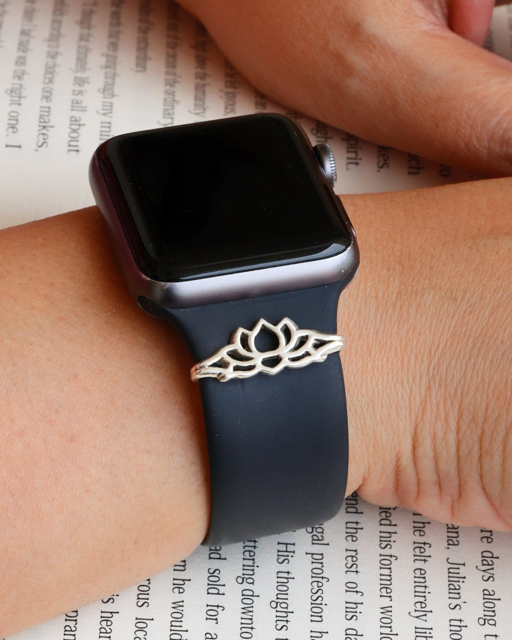 Lotus Watch Charm