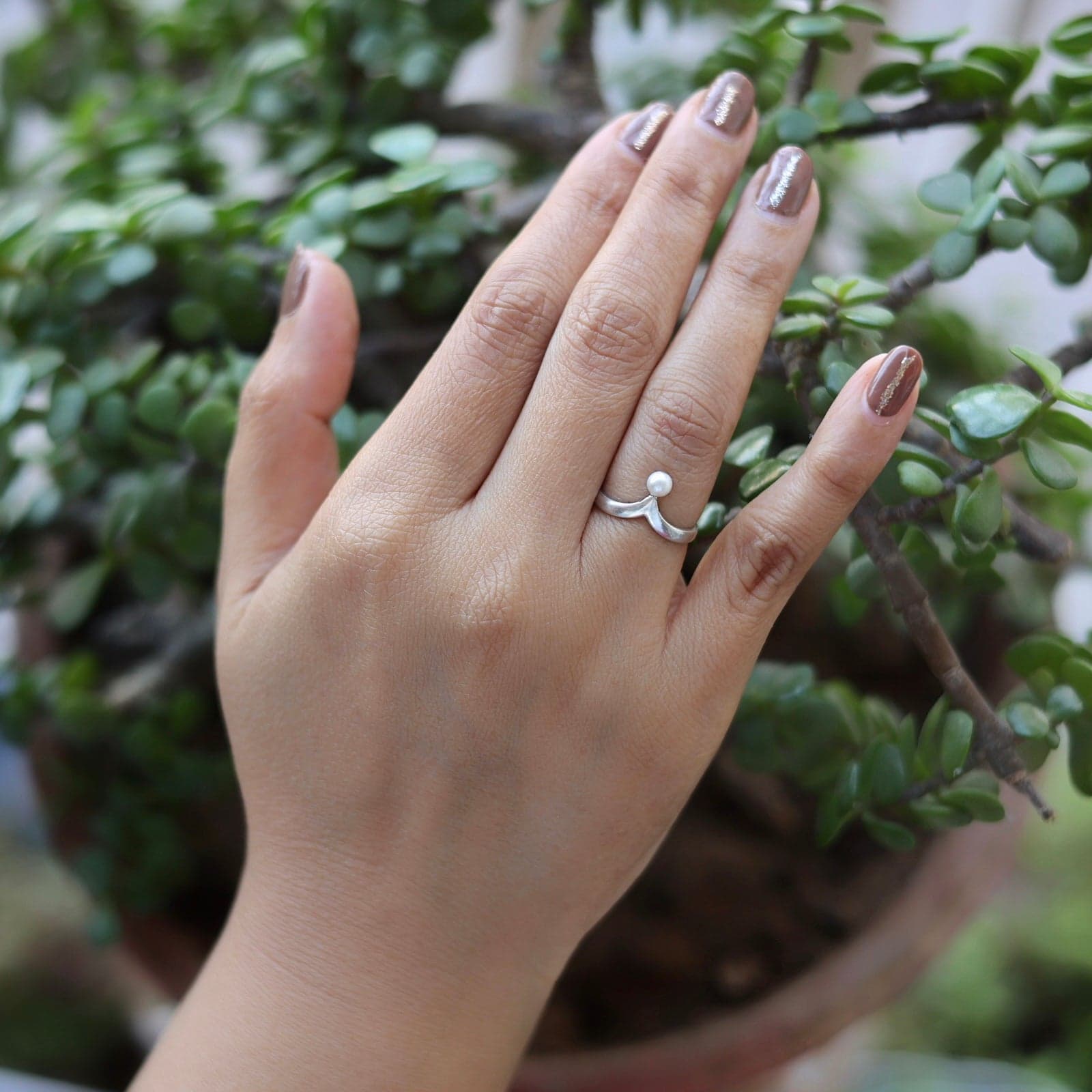 Pearl Crown Ring