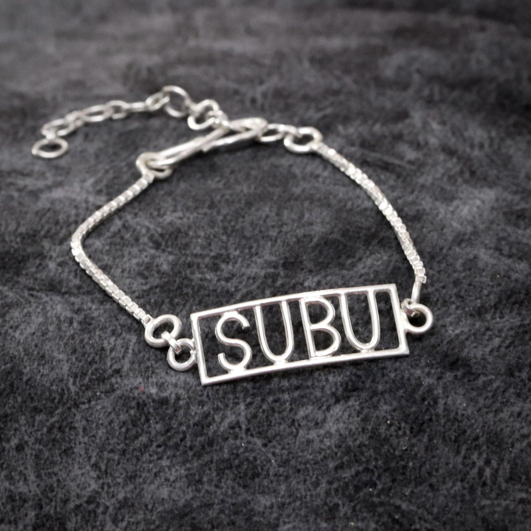 Handcrafted Personalised Name Bracelet