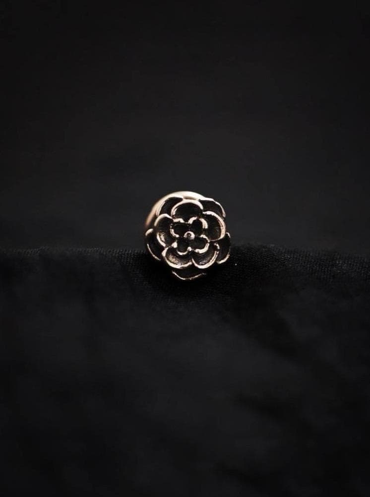 Rose Nosepin or Clip-on