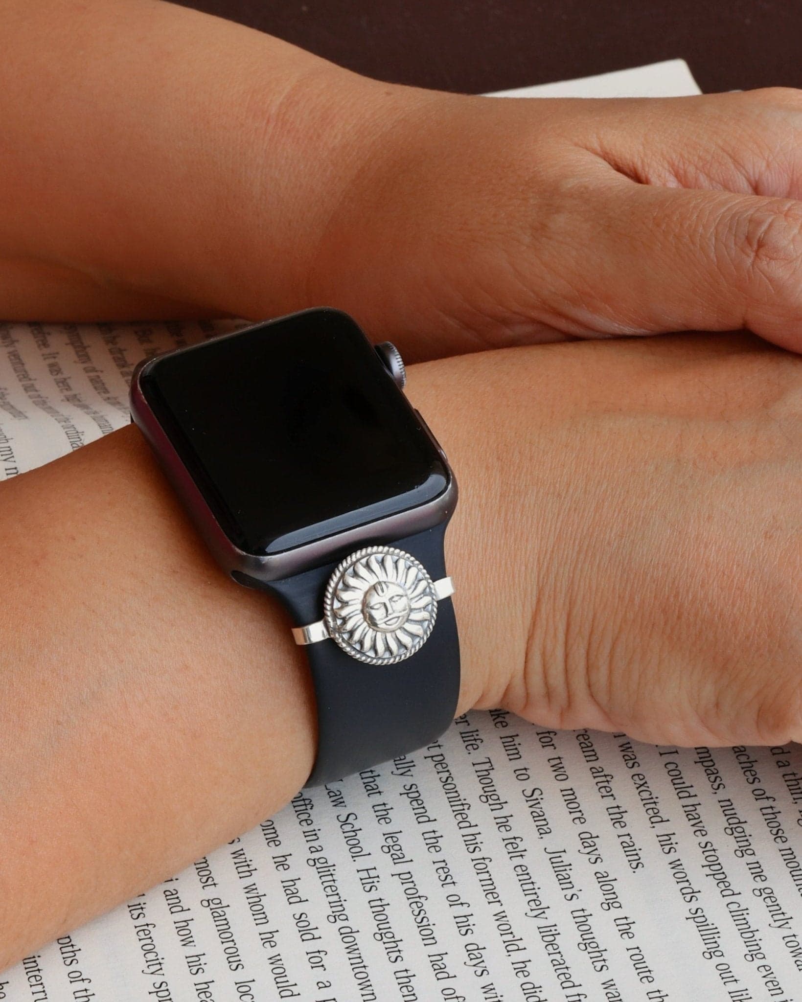 Surya Face Watch Charm