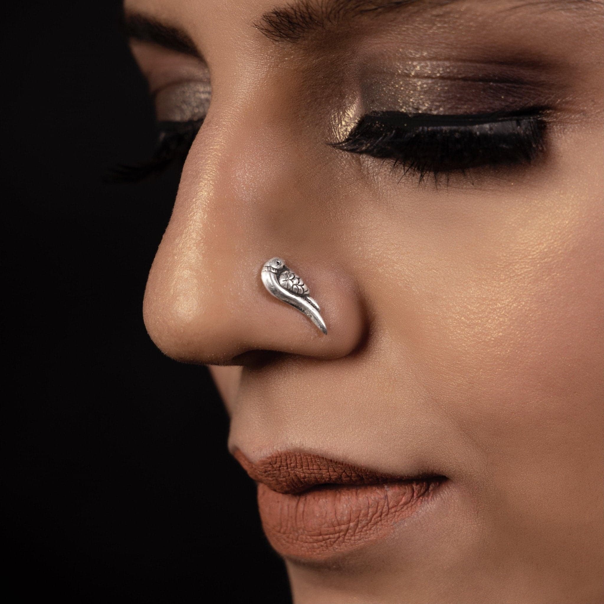 Tota Nose Pin (wire or Clip-on)