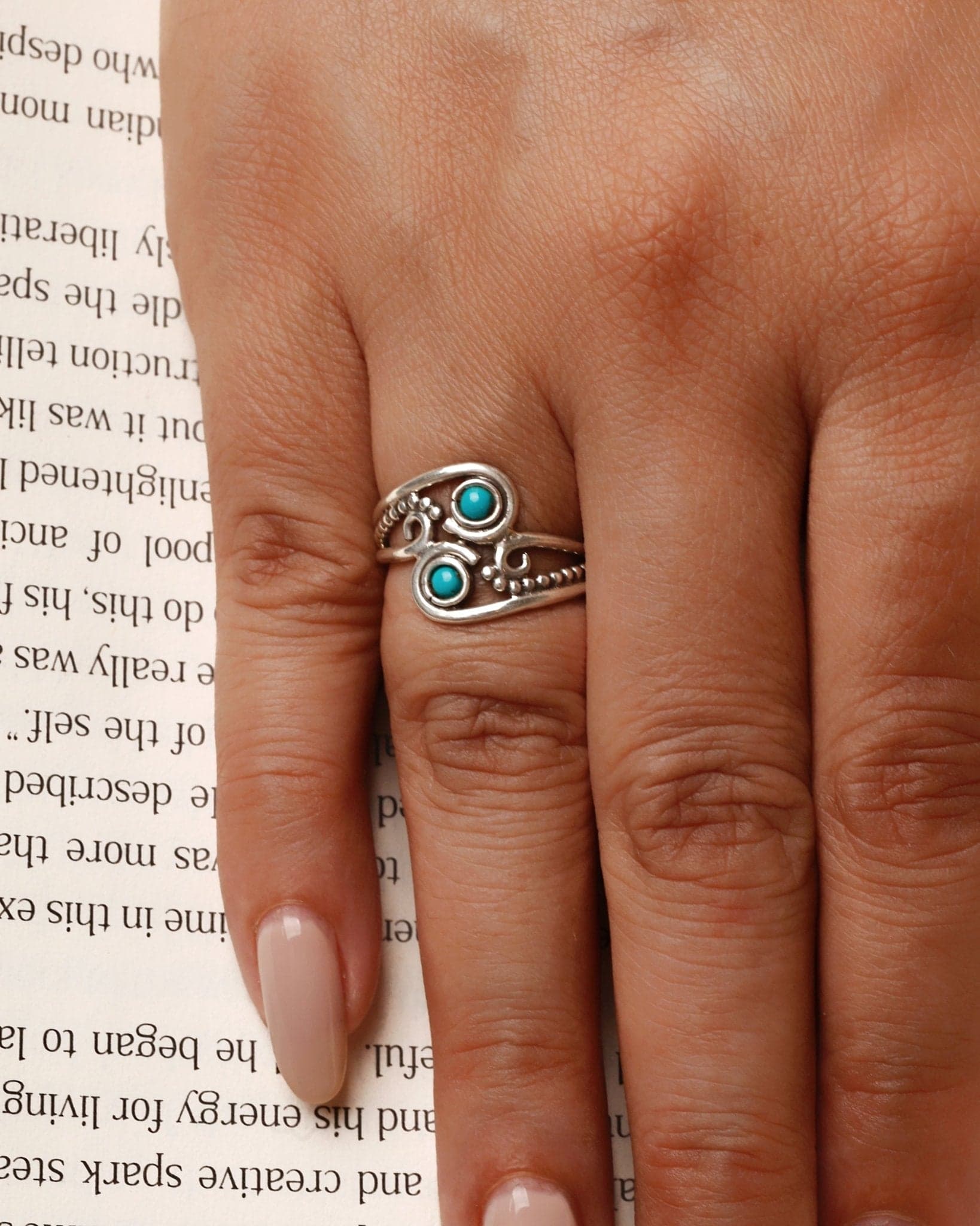 Tribal Curl Ring