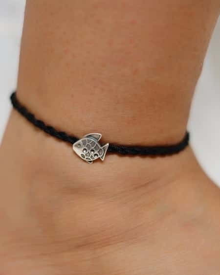 Aqua Fish Nazarbattu Anklet