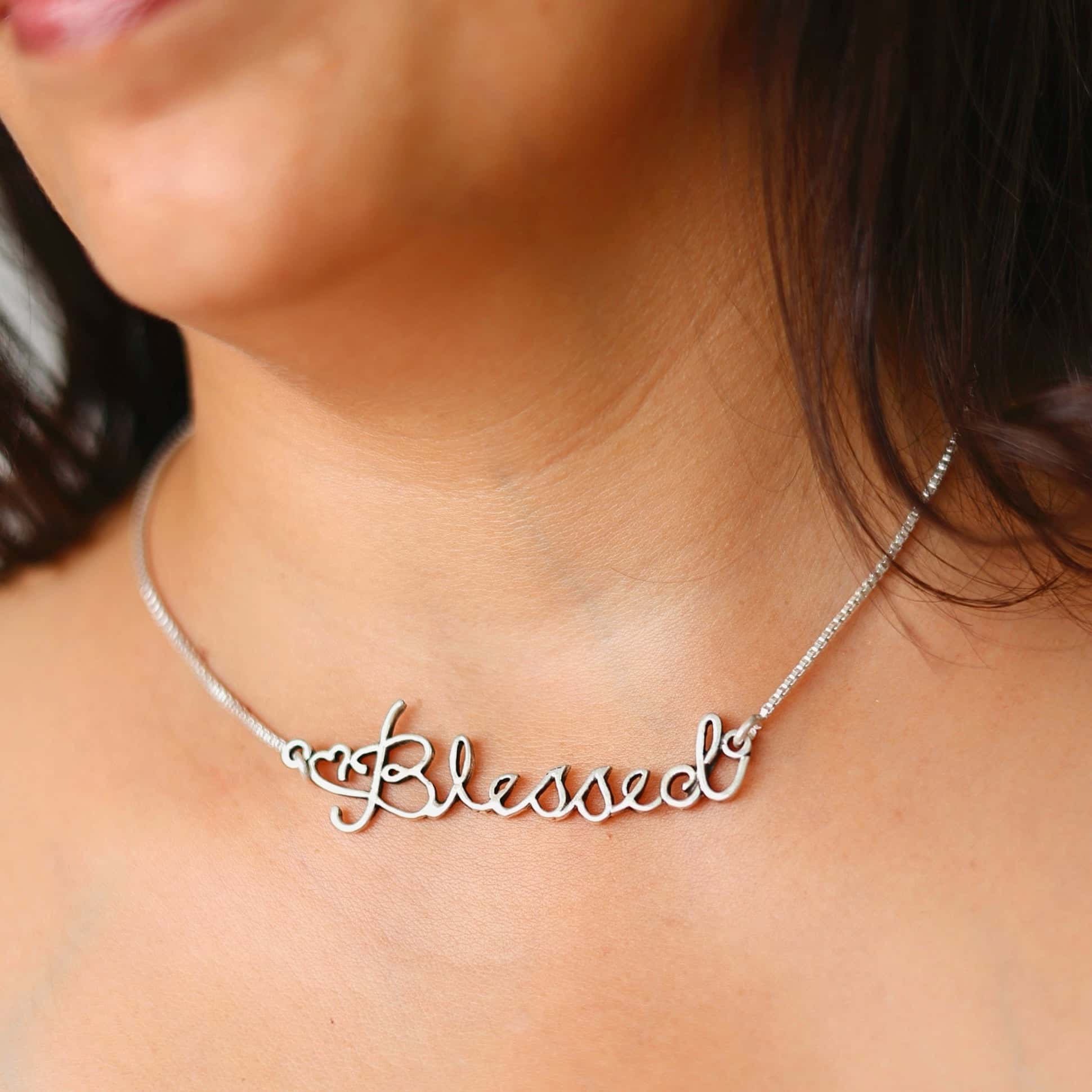 Blessed Silver Necklace