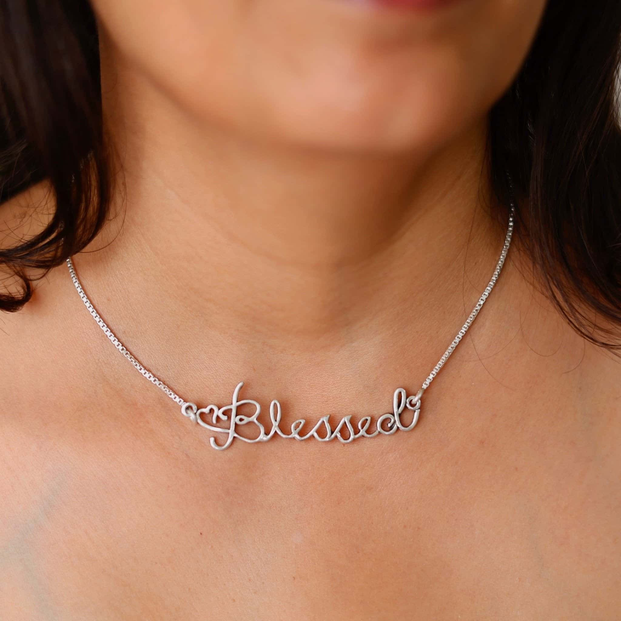 Blessed Silver Necklace