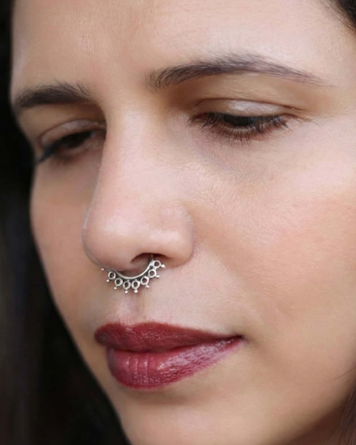 Chandrika Arc Septum Ring