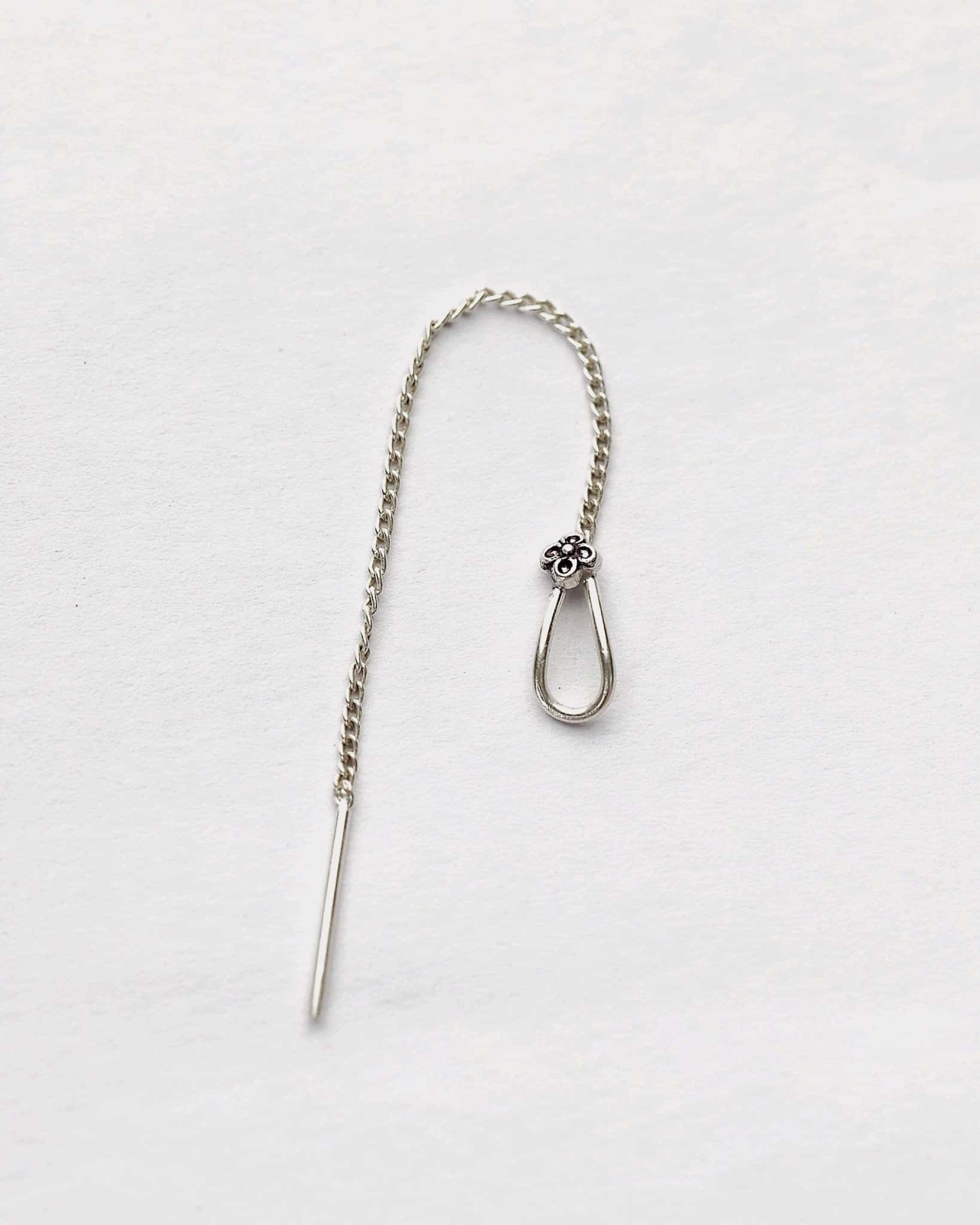 Dangler Chain Threader Earring