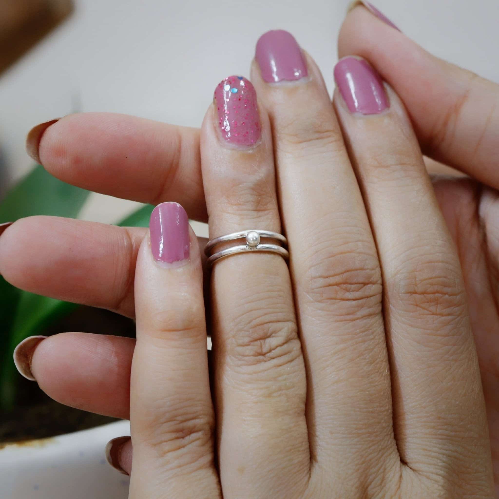 Dot-Duo Stackable Ring