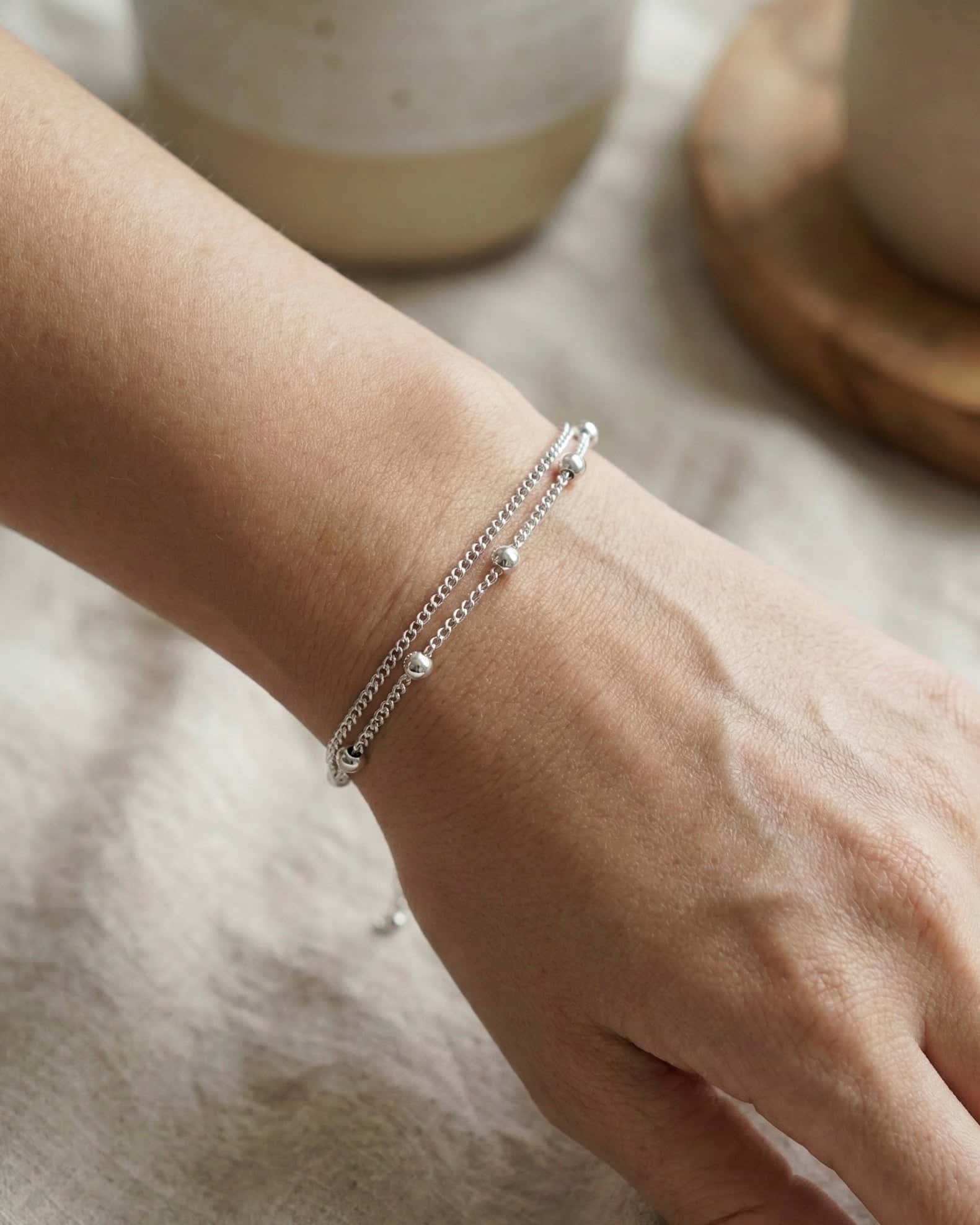 Grace Double Chain Bracelet