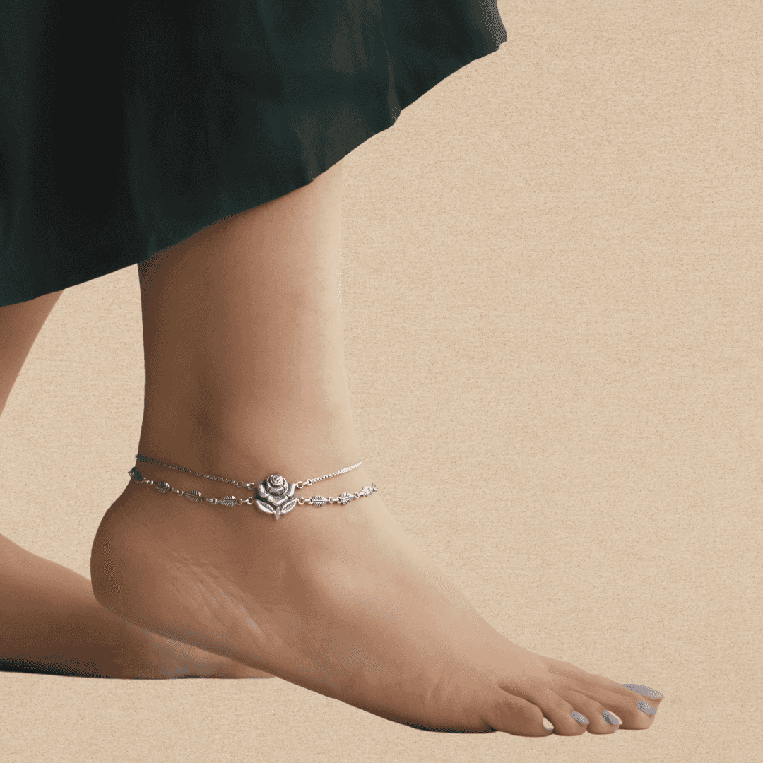 Gulab Anklet