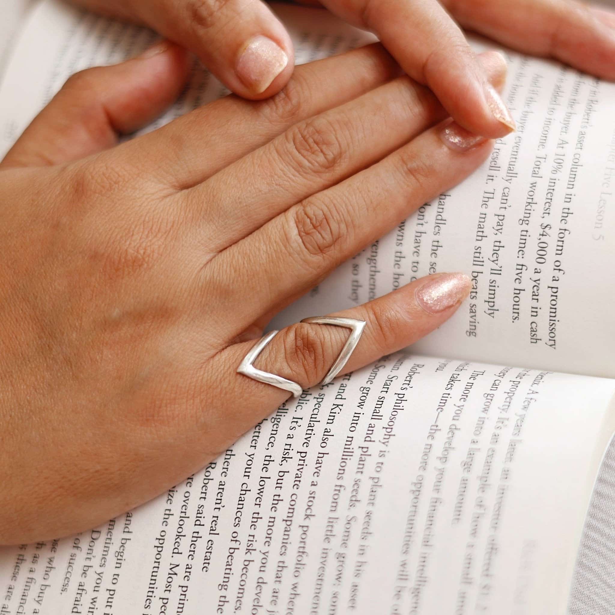 Harmony Knuckle Pinki finger Ring