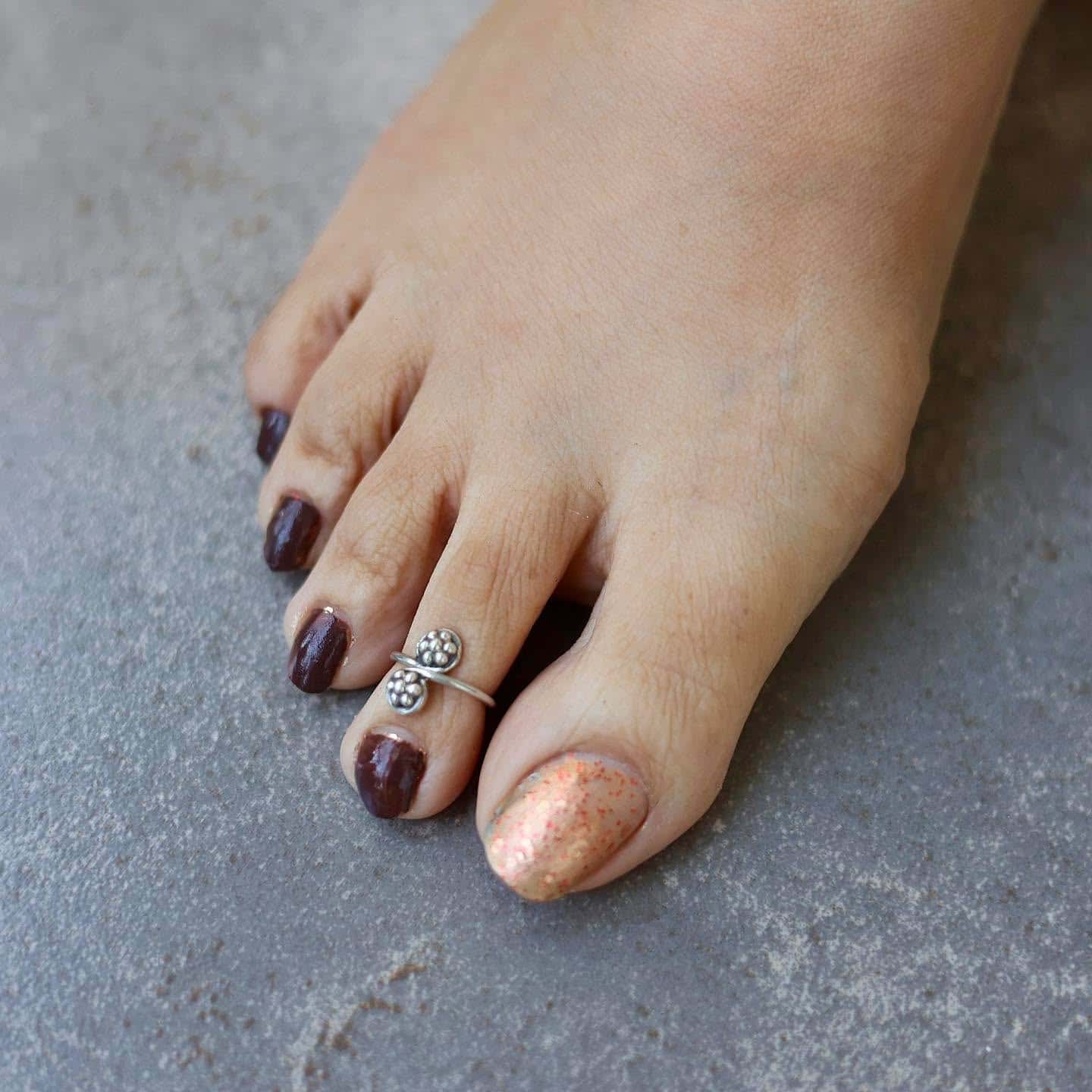 Infinity Toe-Rings (Pair)