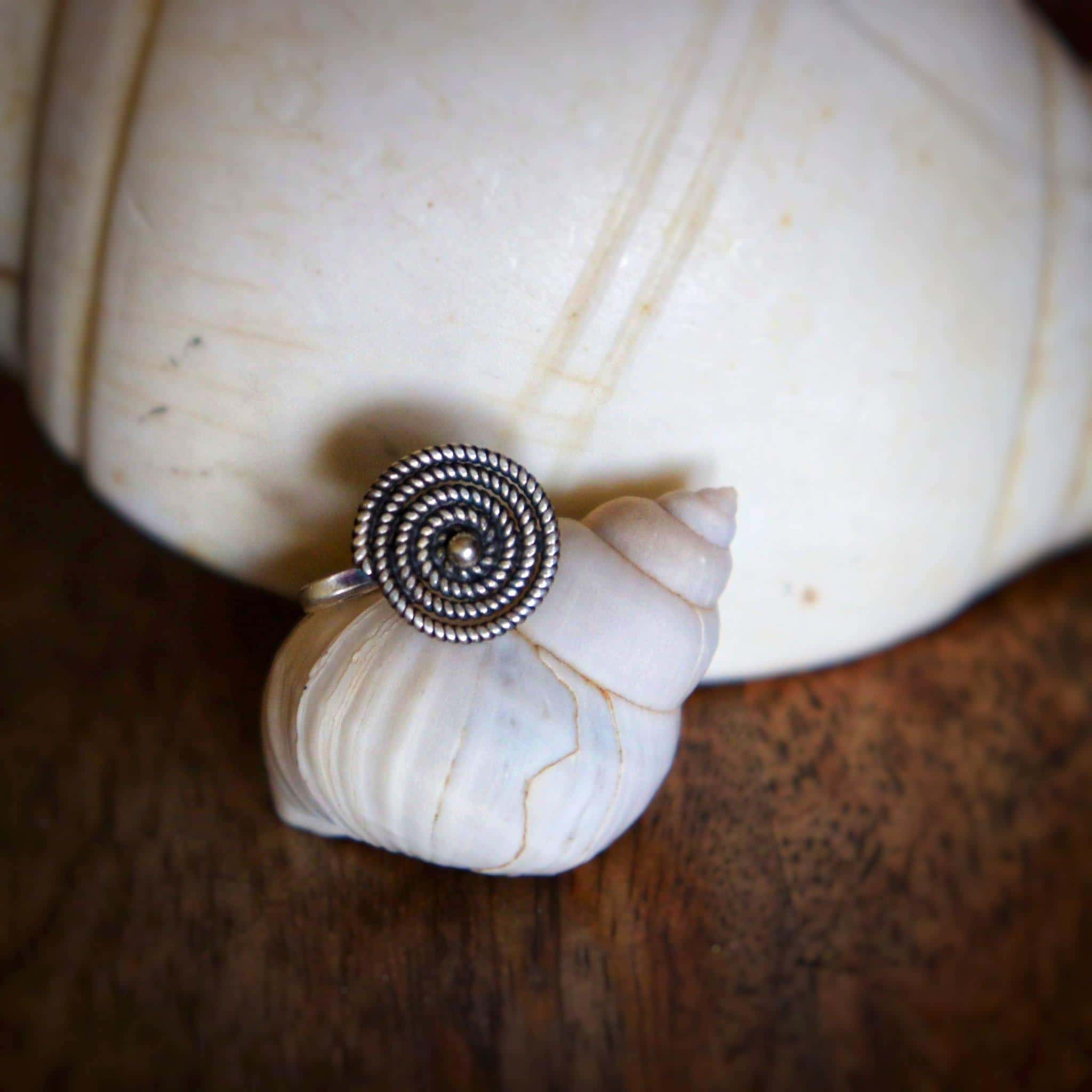 Jalebi Nose pin (wire or Clip-on)