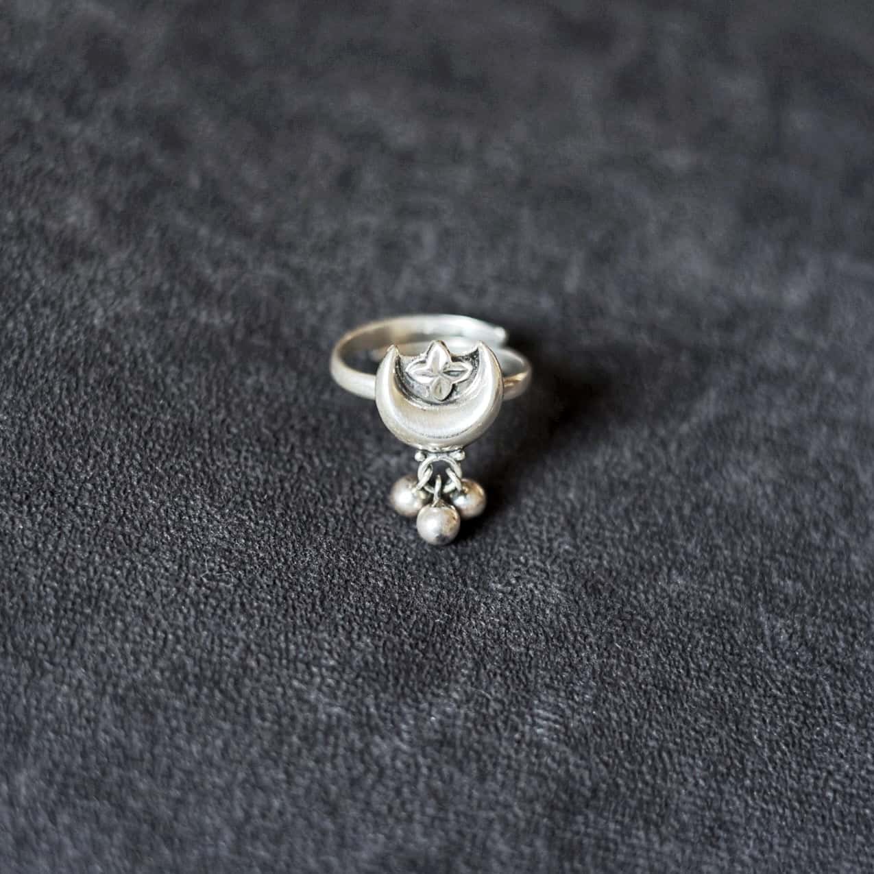 Jodha Silver Ring