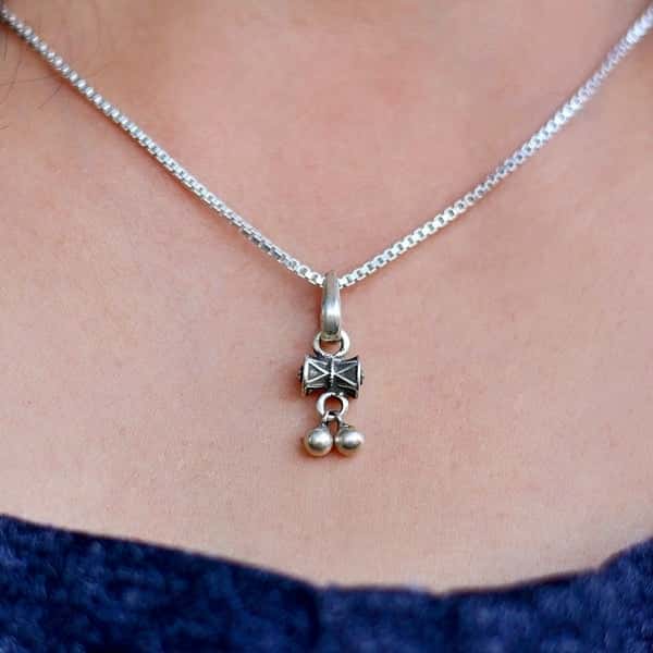 Little Damru Pendant Rakhi