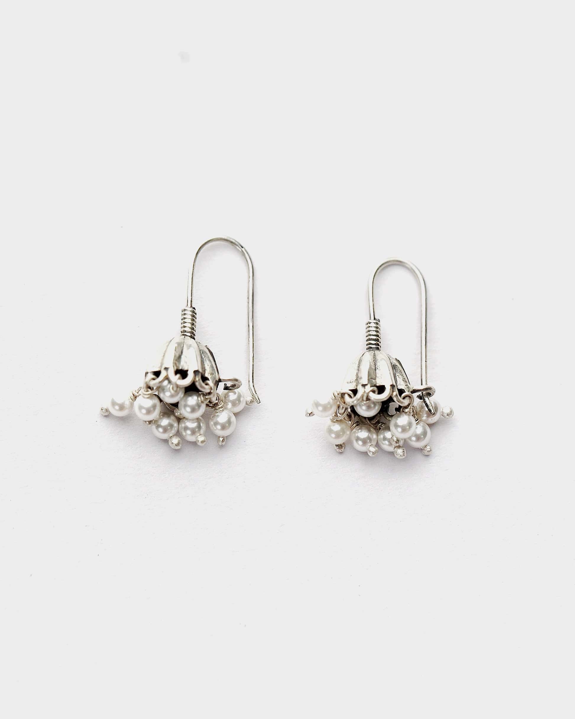 Mini Jhumka with Pearl Drops