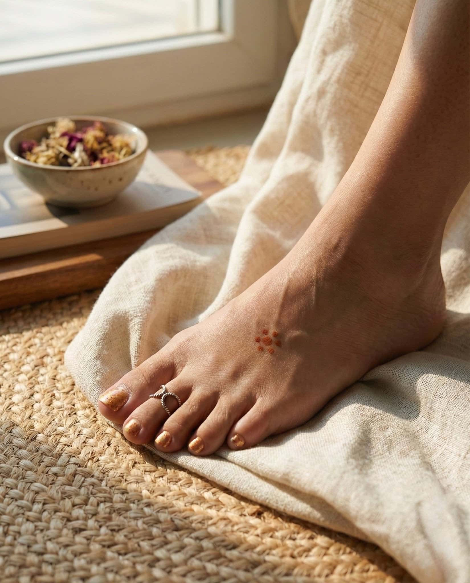 Nitya Reversible Toe Ring (Pair)