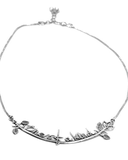One Of A Kind Silver Necklace