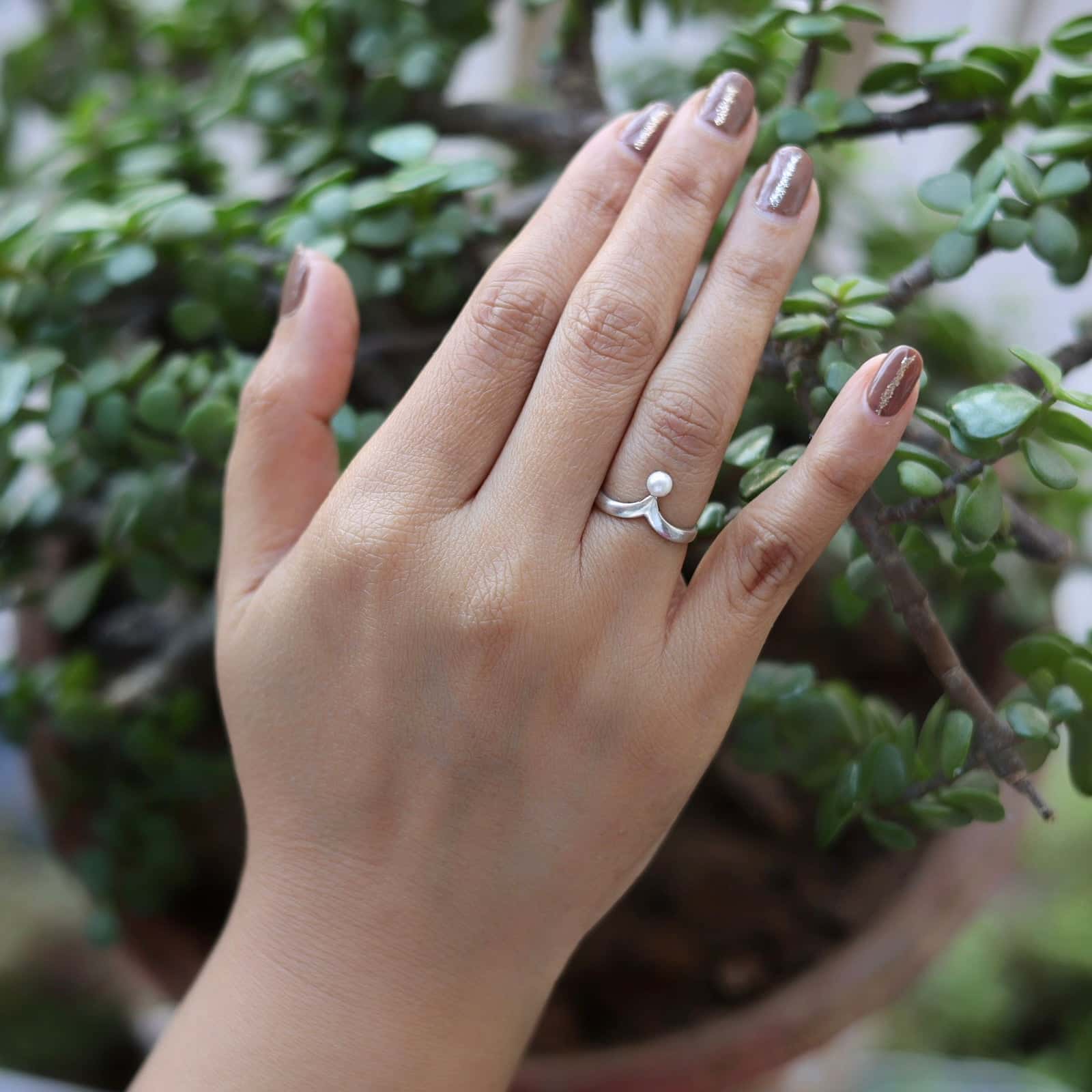 Pearl Crown Ring