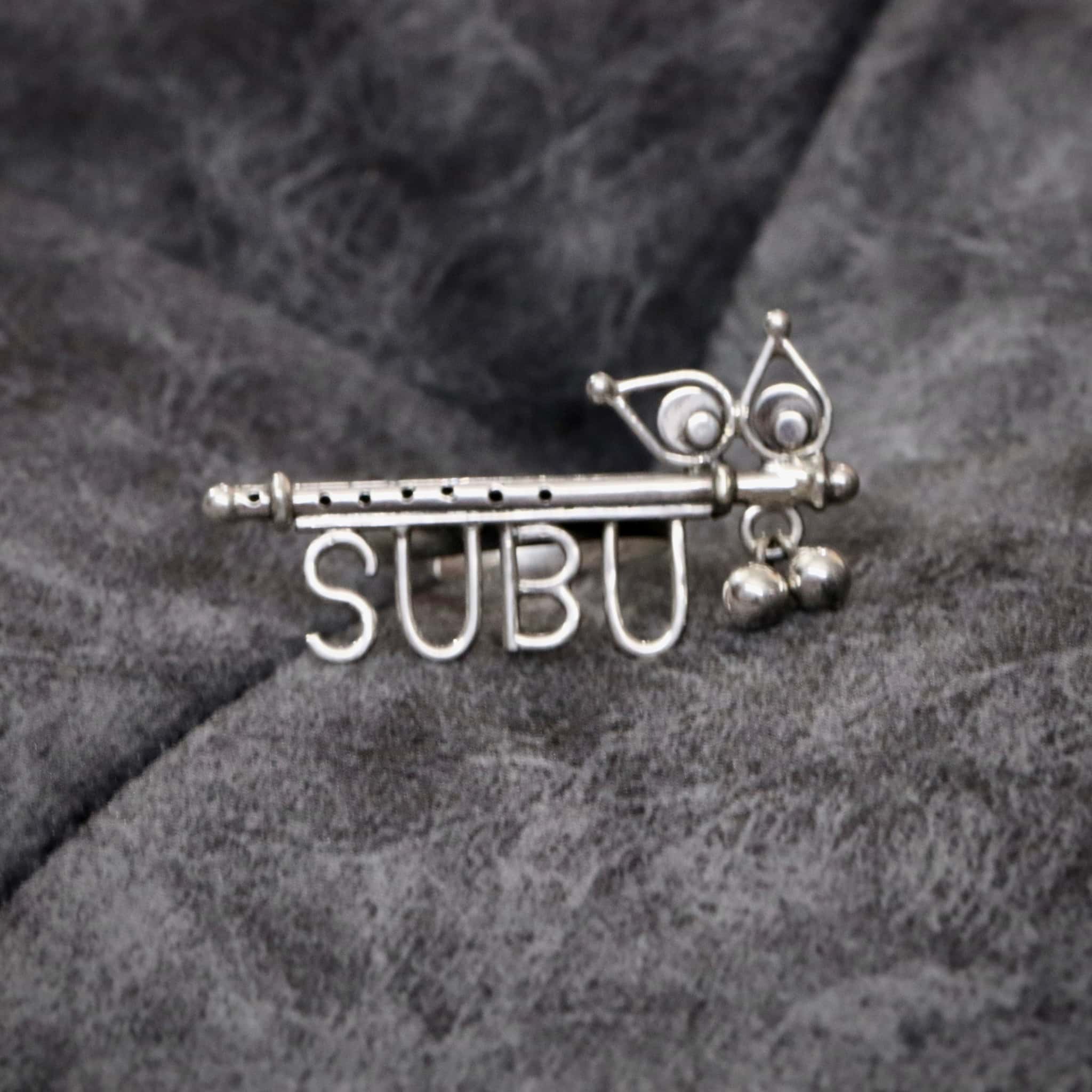 Personalised Bansuri Name Ring