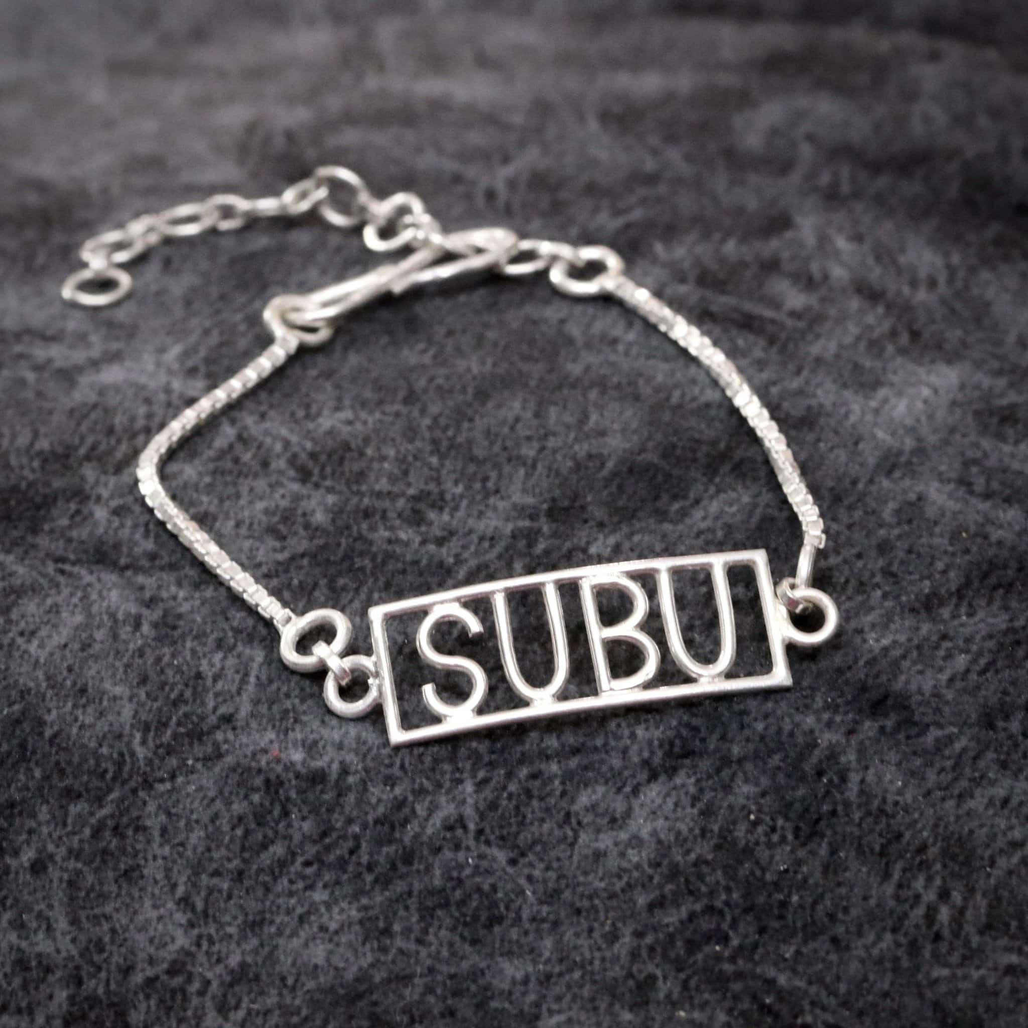 Handcrafted Personalised Name Bracelet