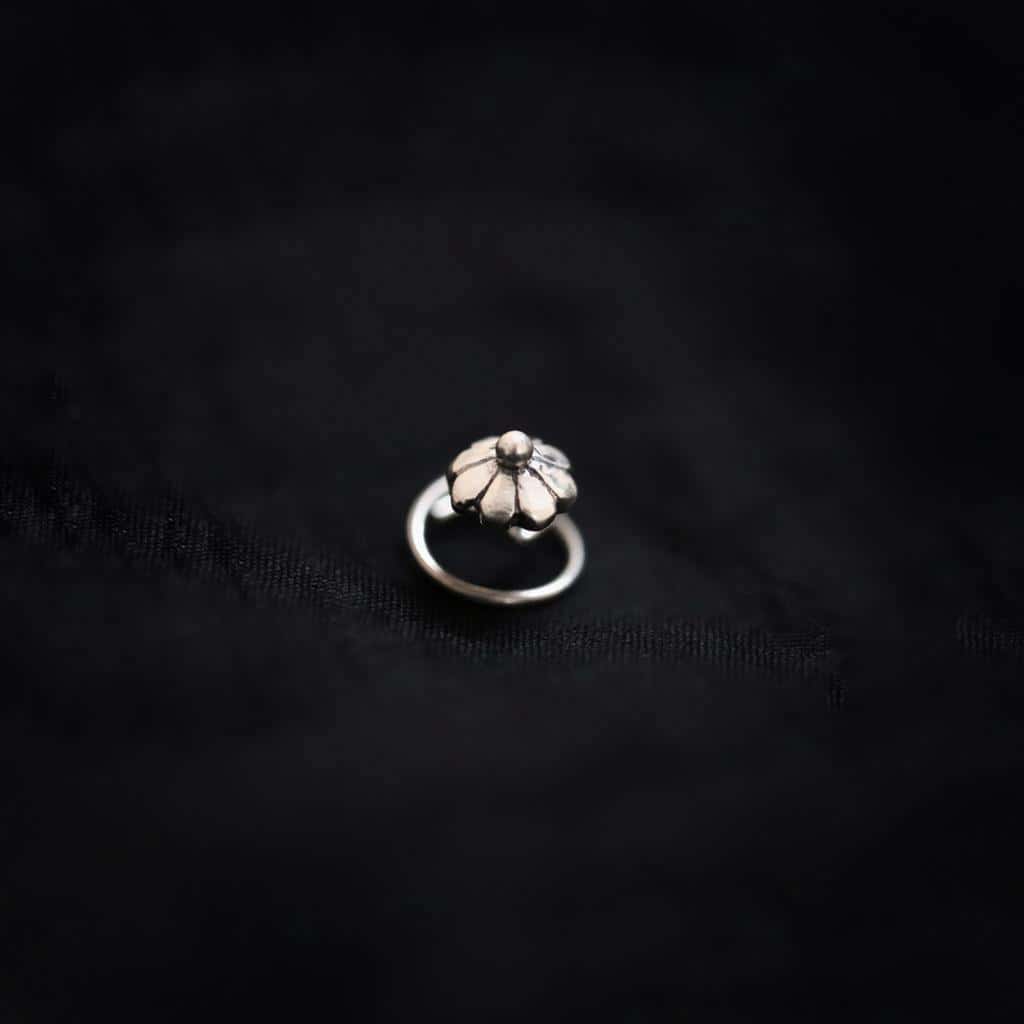 Phool Nose Pin (wire or Clip-on)