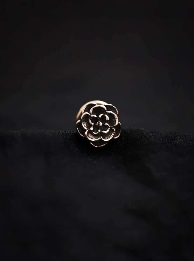 Rose Nosepin or Clip-on