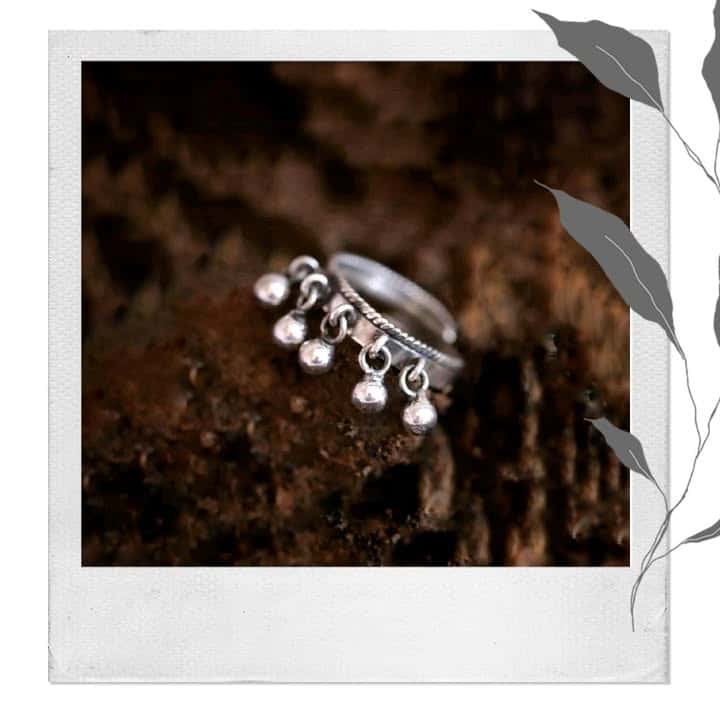 Silver Bells Stackable Ring