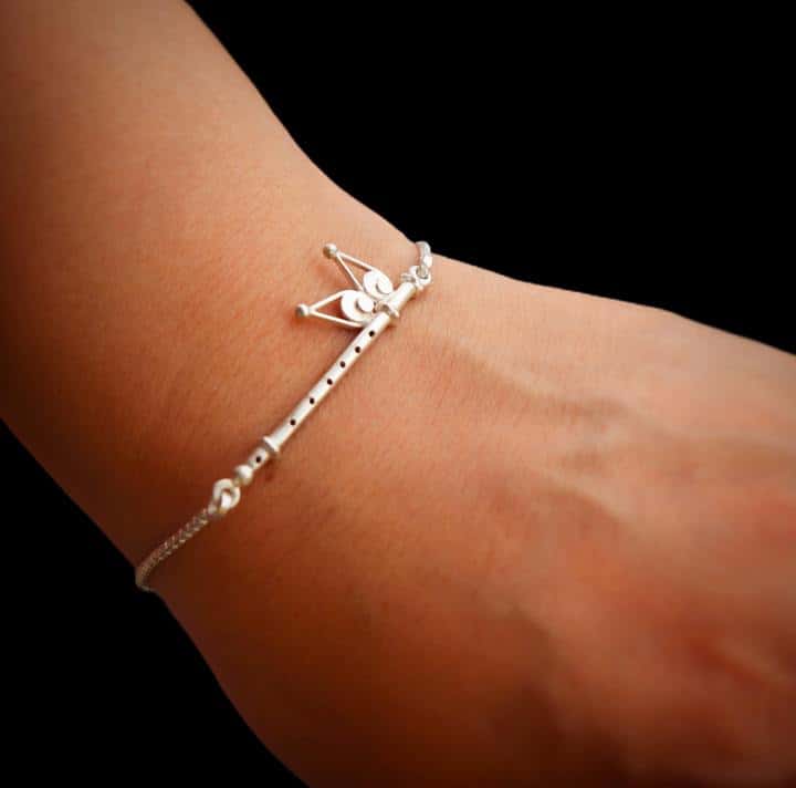 Unisex Square Beads Thread Bracelet