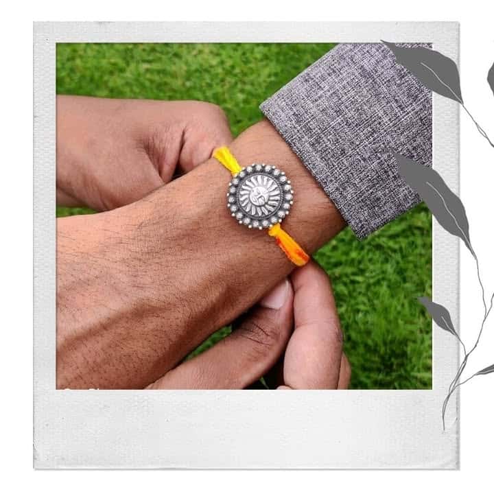 Suraj Rakhi cum Brooch