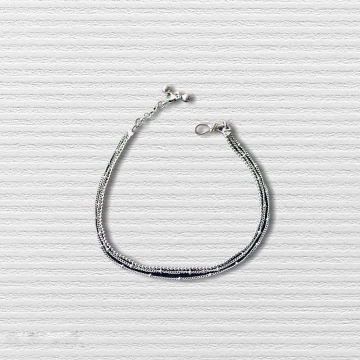 Tri Layered Anklet