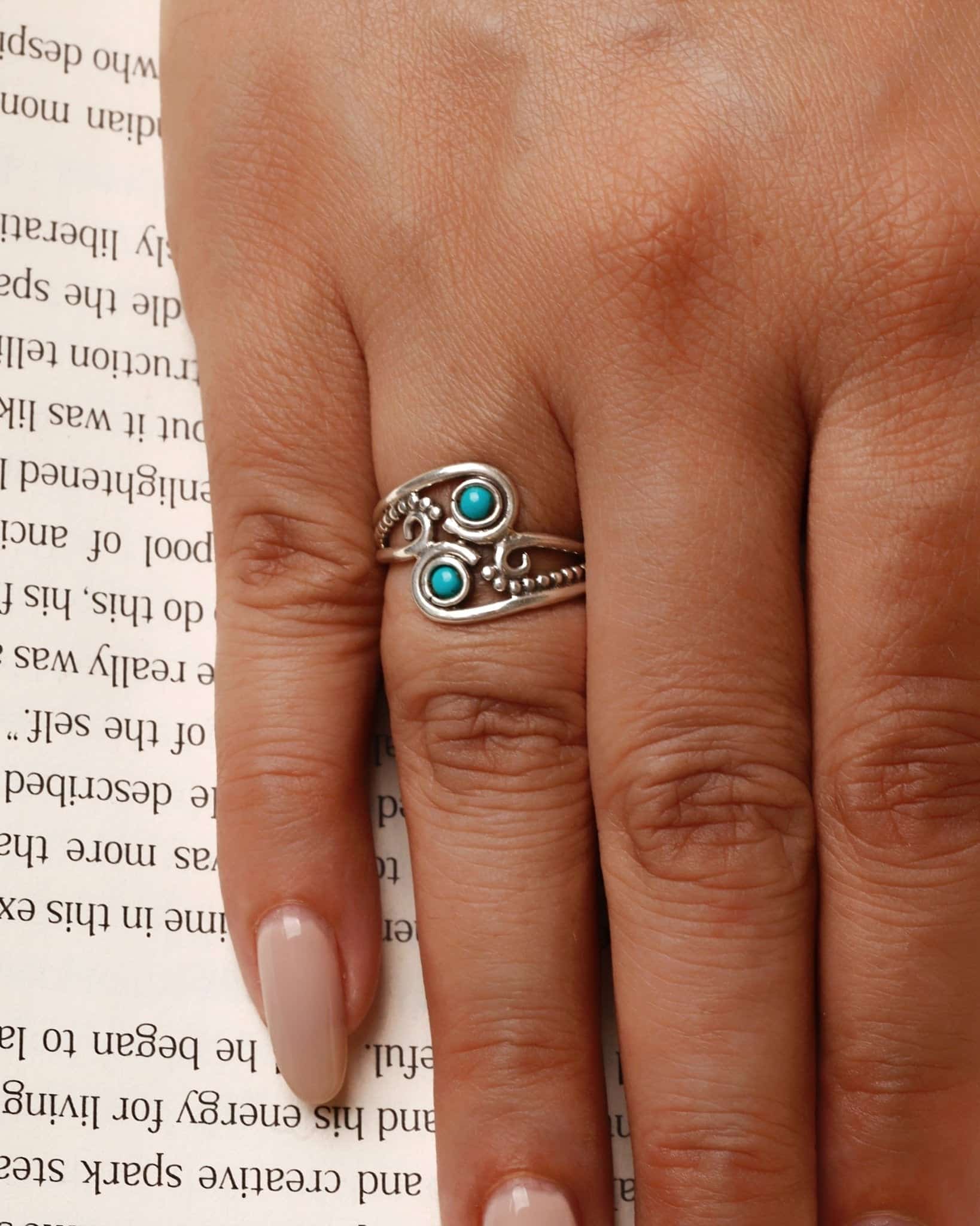 Tribal Curl Ring