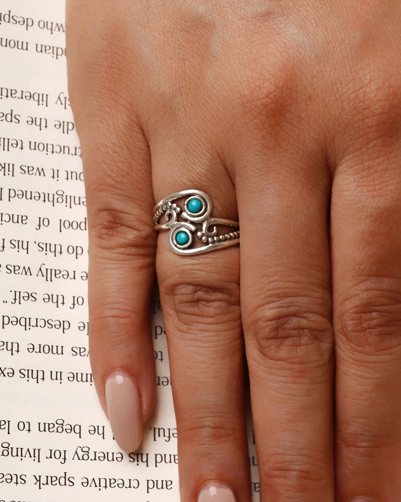 Tribal Curl Ring