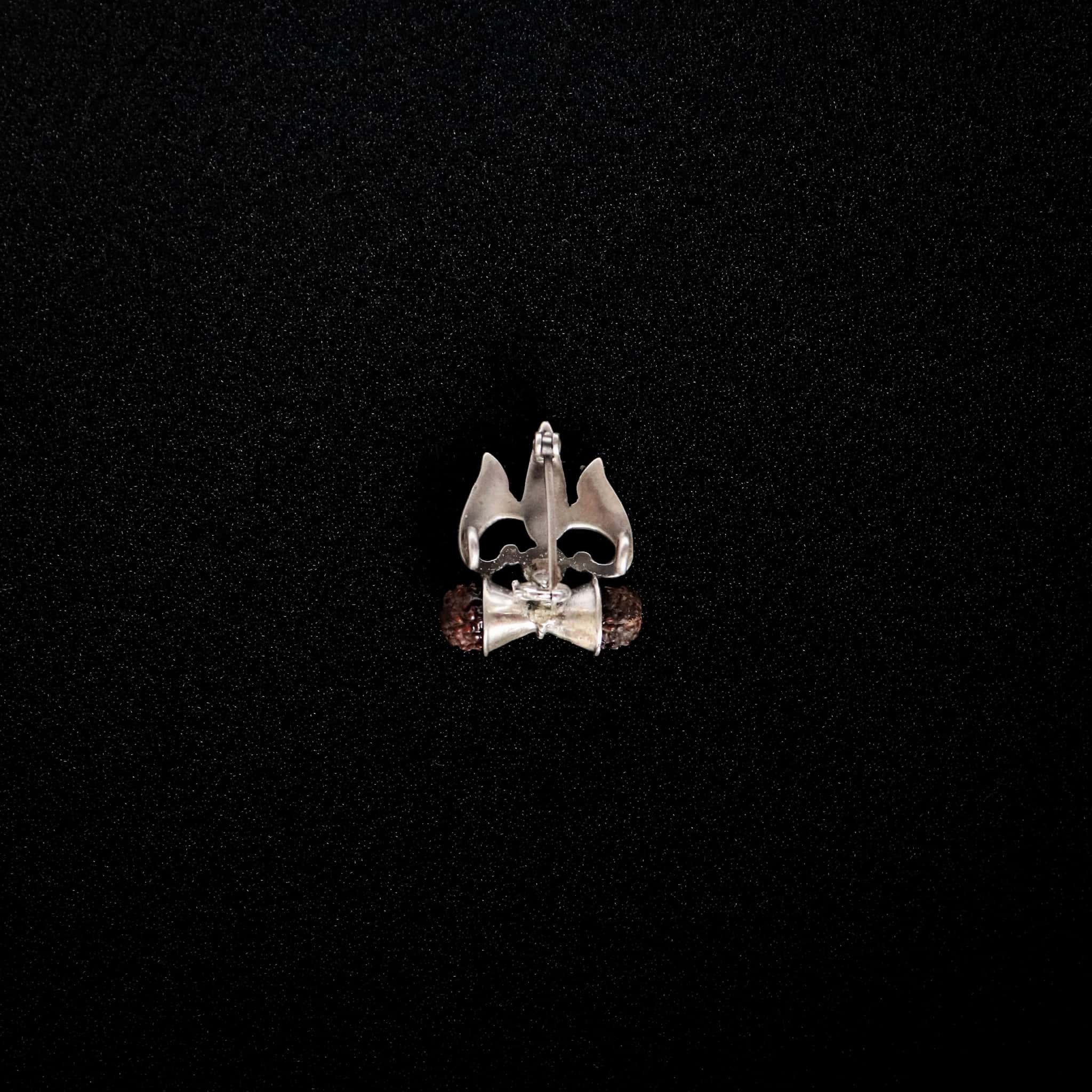 Trishul Damru Brooch