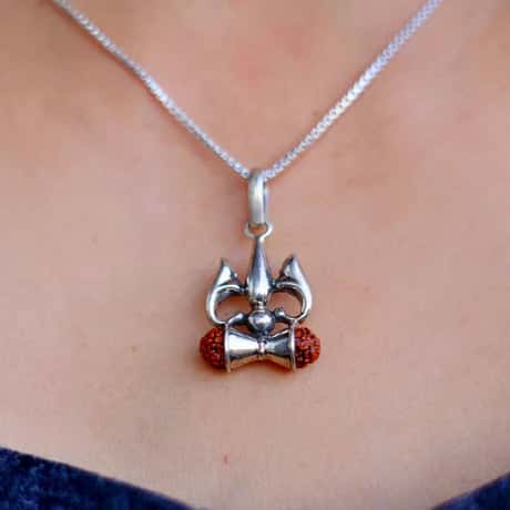 Trishul Damru Unisex Pendant