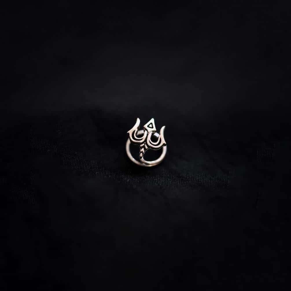 Trishul Nosepin (wire or Clip-on)