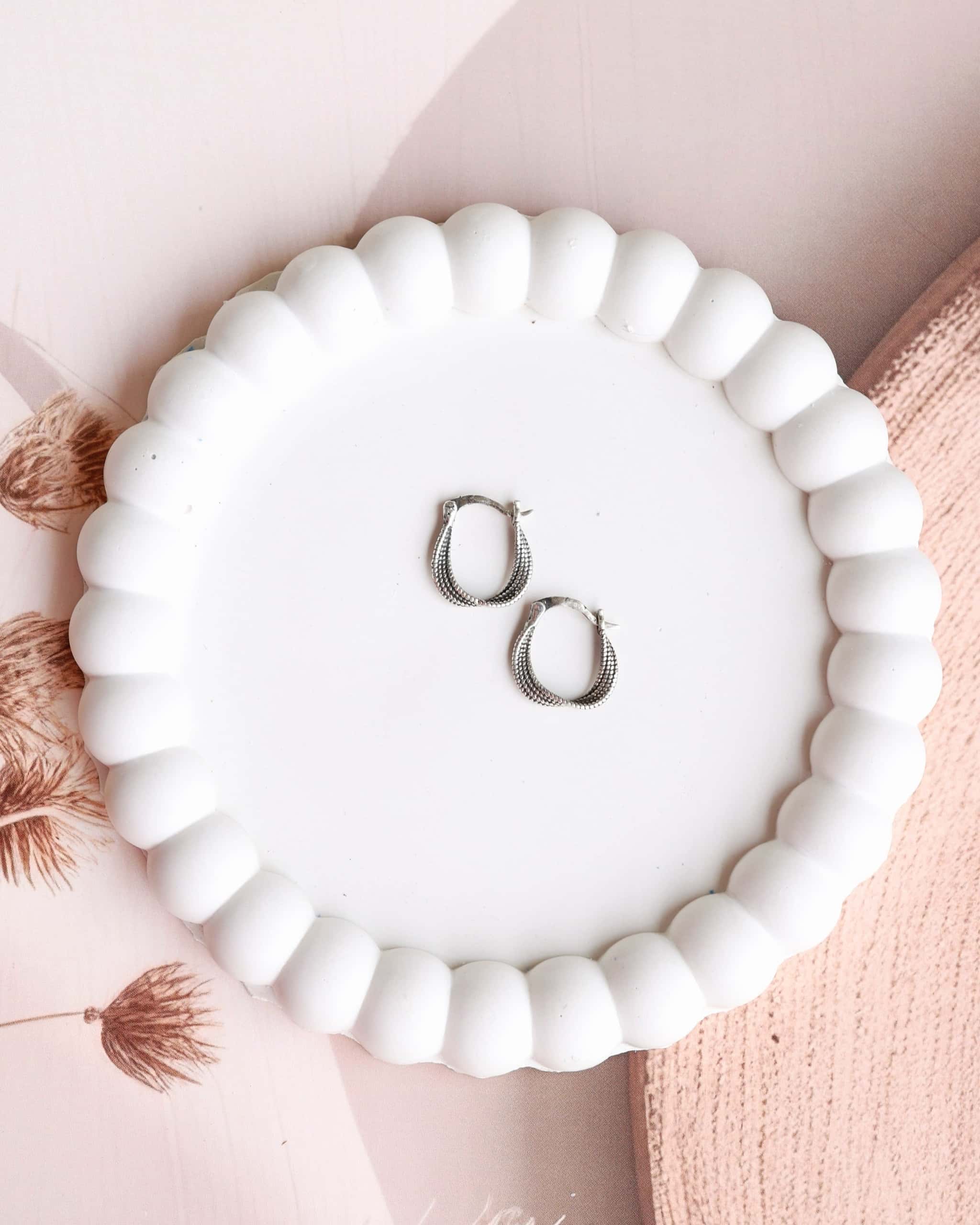 Unisex Braided Hoops Earrings