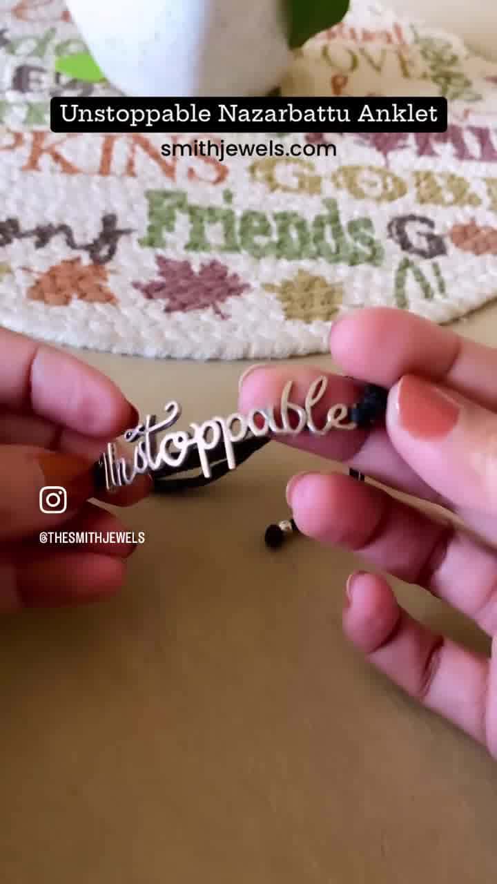 Unstoppable Nazarbattu Anklet