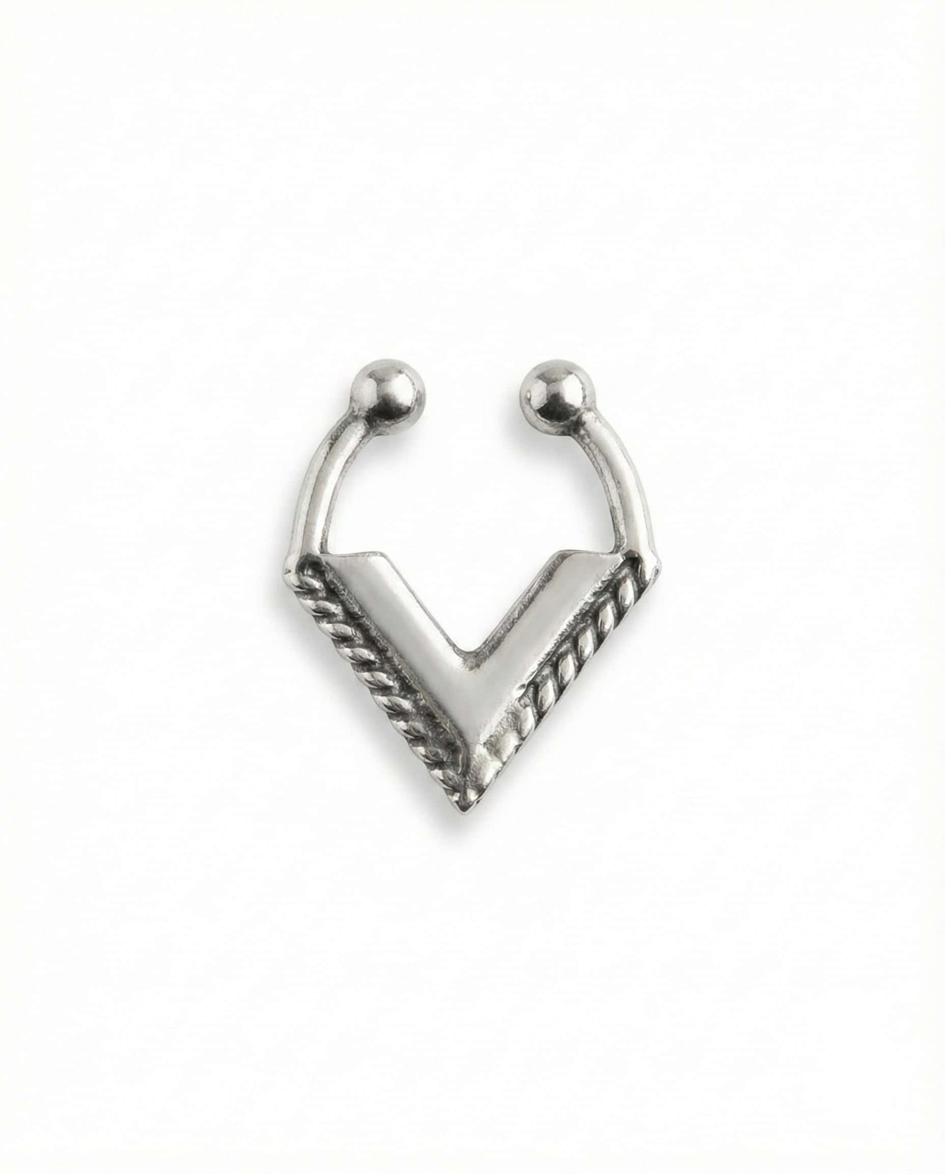 Vira V-Point Septum Ring